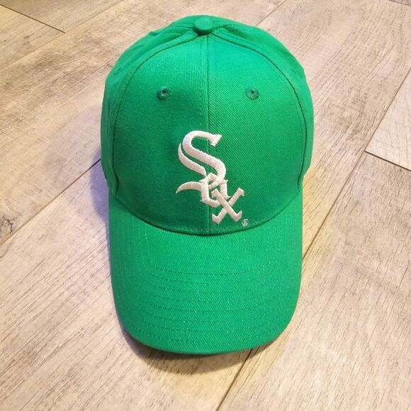 Chicago White Sox Miller Lite beer Adjustable Green Cap NWOT - Picture 1 of 9